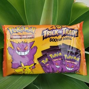 NEW SEALED Pokemon Trading Card Games Trick or Trade BOOster Bundle Halloween